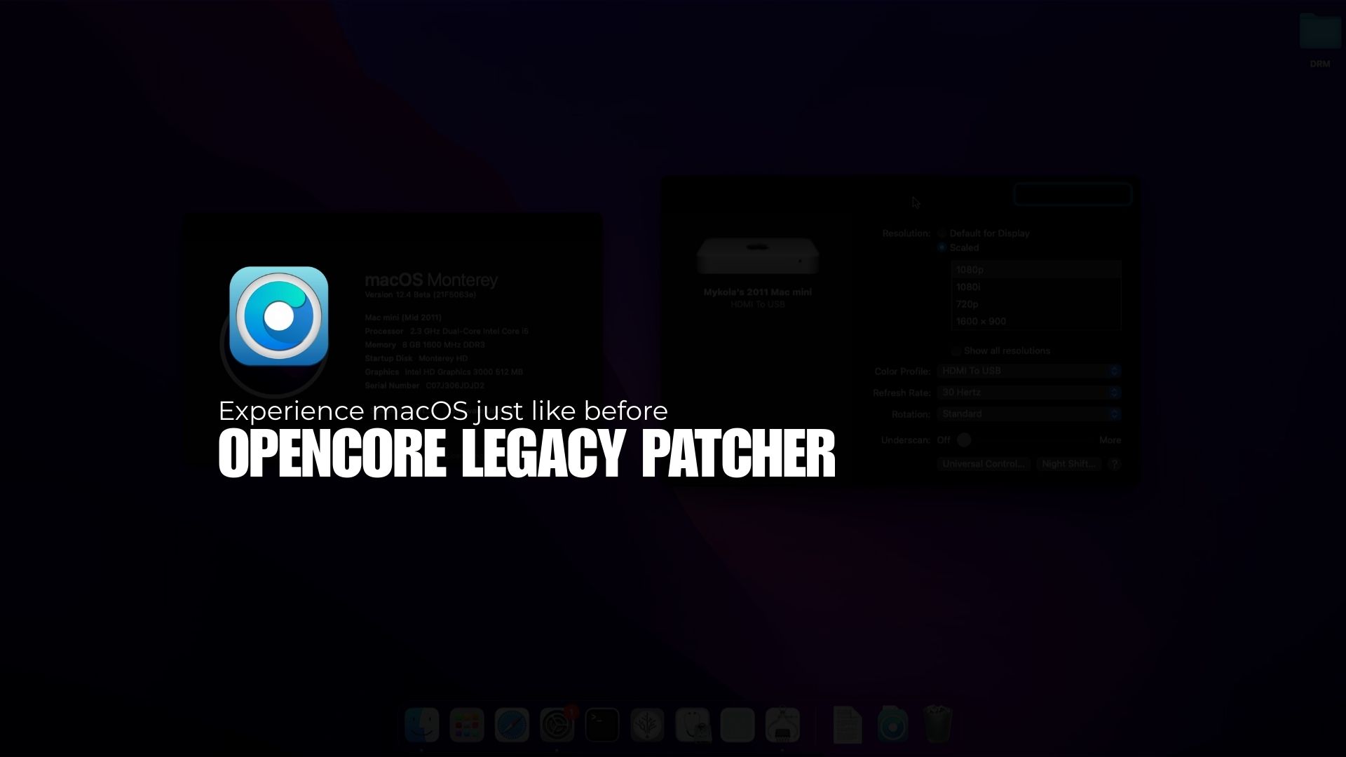 OpenCore legacy Patcher